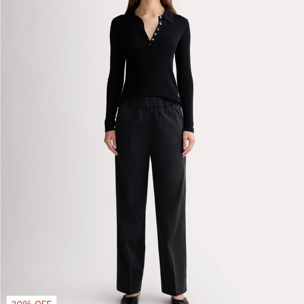 Everlane “Easy Pant” in Black